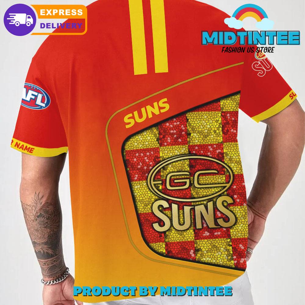 AFL Gold Coast FC Personalized 3D T-Shirt Limited Edition
