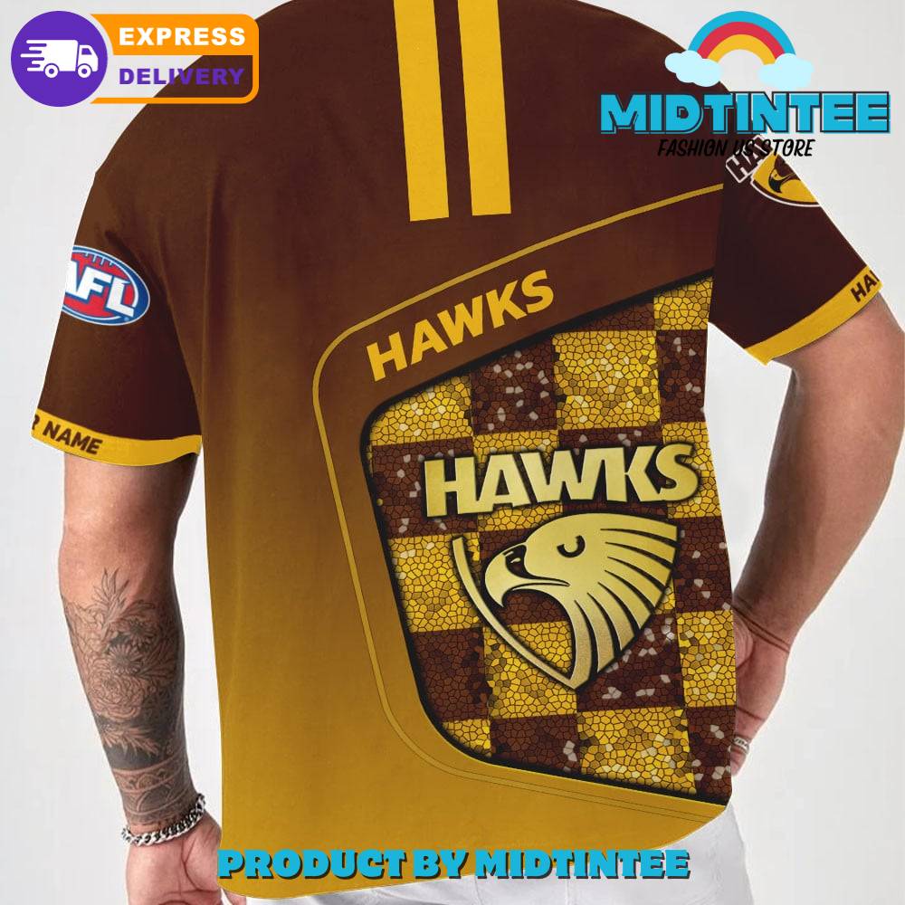 AFL Hawthorn FC Personalized 3D T-Shirt Limited Edition