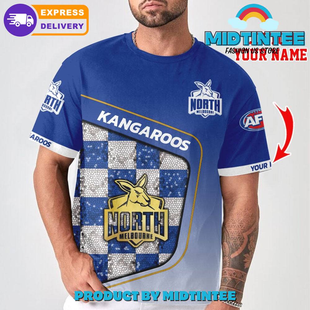 AFL North Melbourne FC Personalized 3D T-Shirt Limited Edition