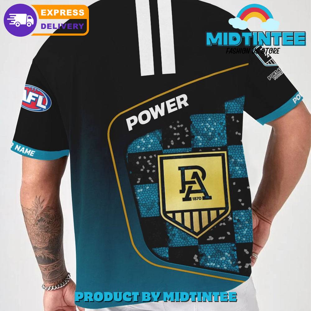 AFL Port Adelaide FC Personalized 3D T-Shirt Limited Edition