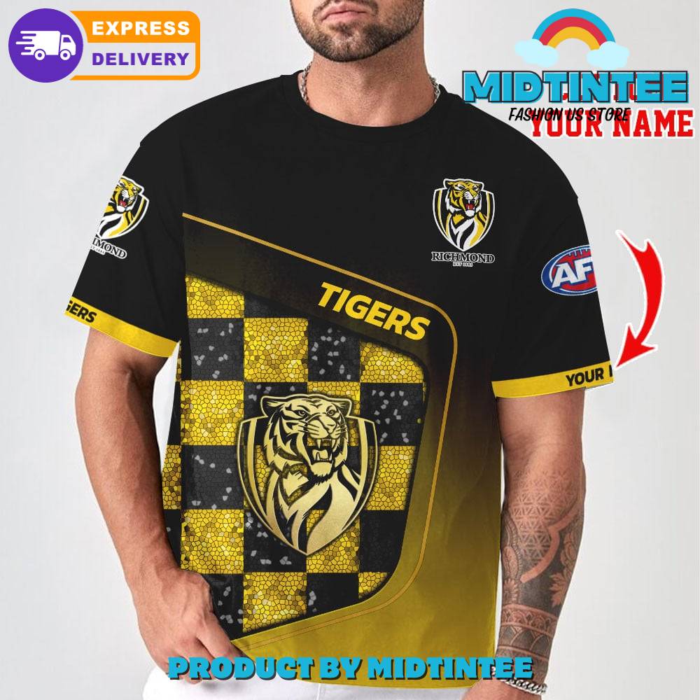AFL Richmond Personalized 3D T-Shirt Limited Edition