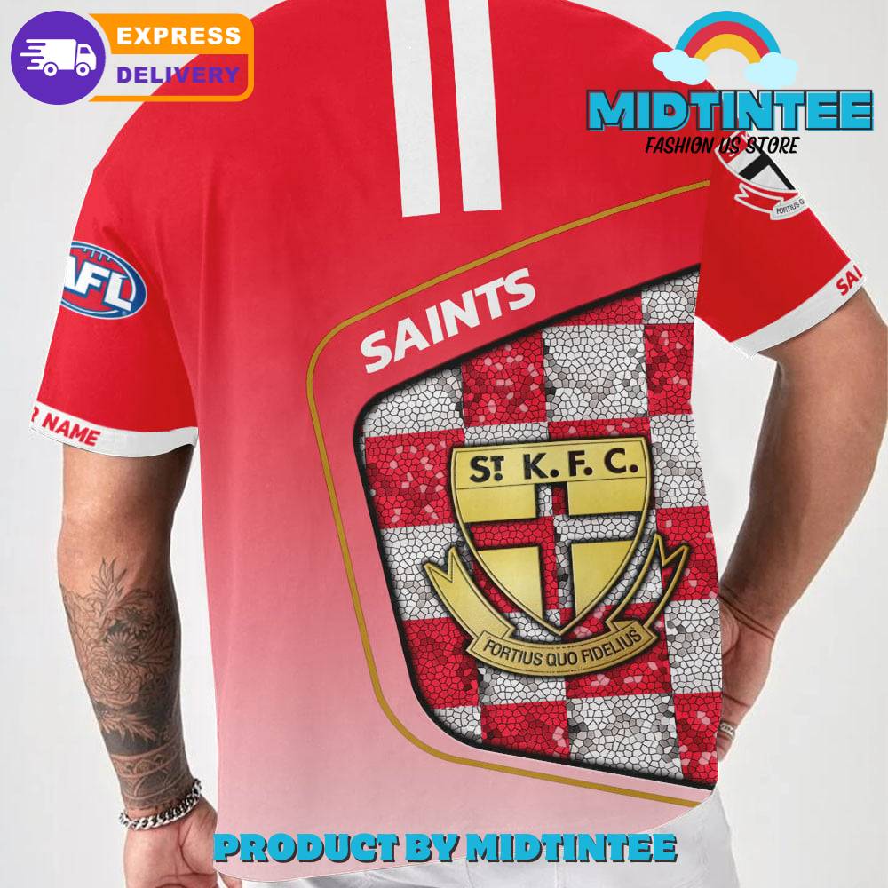 AFL St Kilda FC Personalized 3D T-Shirt Limited Edition