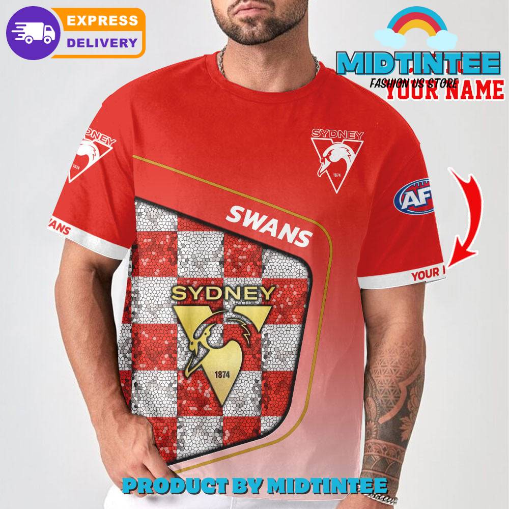 AFL Sydney Personalized 3D T-Shirt Limited Edition