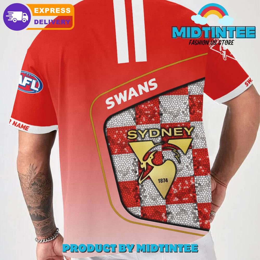 AFL Sydney Personalized 3D T-Shirt Limited Edition