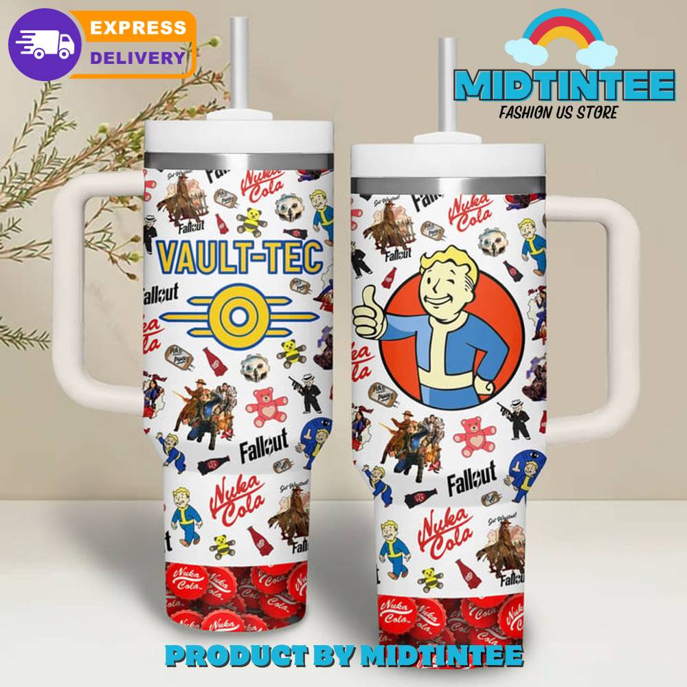 Fallout Vault Tec Nuka Cola Stanley Tumbler