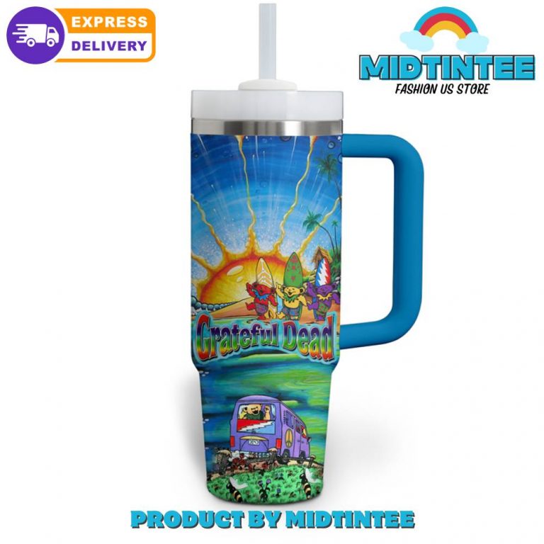 Grateful Dead 2024 Colorful Stanley Tumbler Midtintee