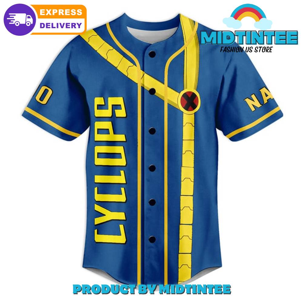 Cyclops To Me My Xmen Customized Baseball Jersey