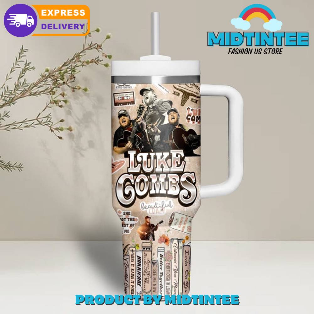 Luke Combs American Singer 40 oz Stanley Tumbler