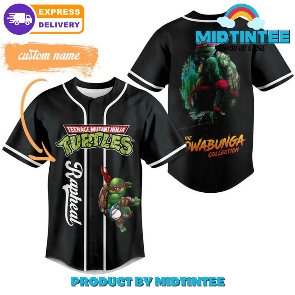 Ninja Turtles The Cowabunga Collection Customized Baseball Jersey