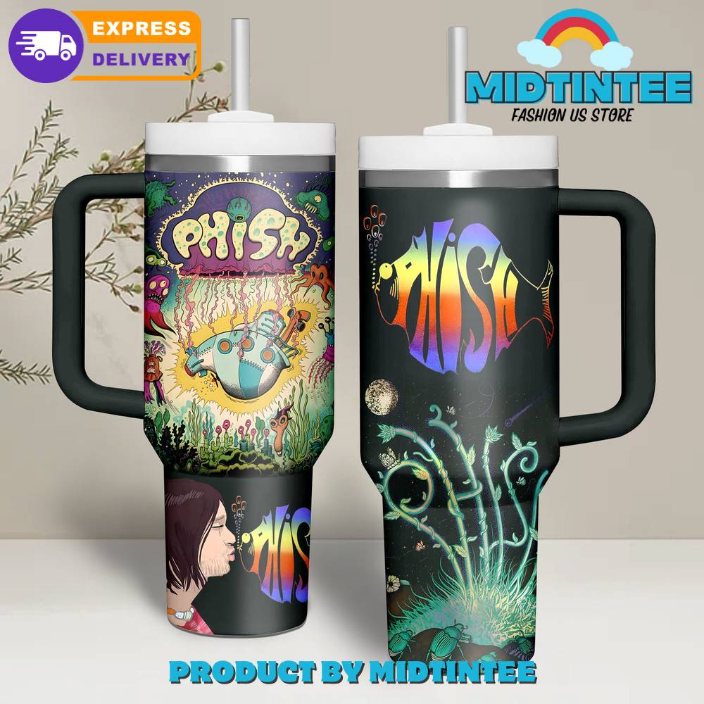 Phish Rock Band Color 40 oz Stanley Tumbler