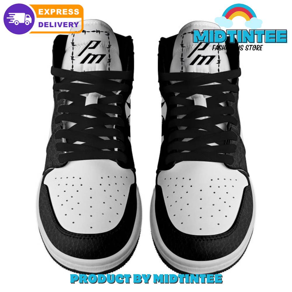 Post Malone Singer Black White Nike Air Jordan 1