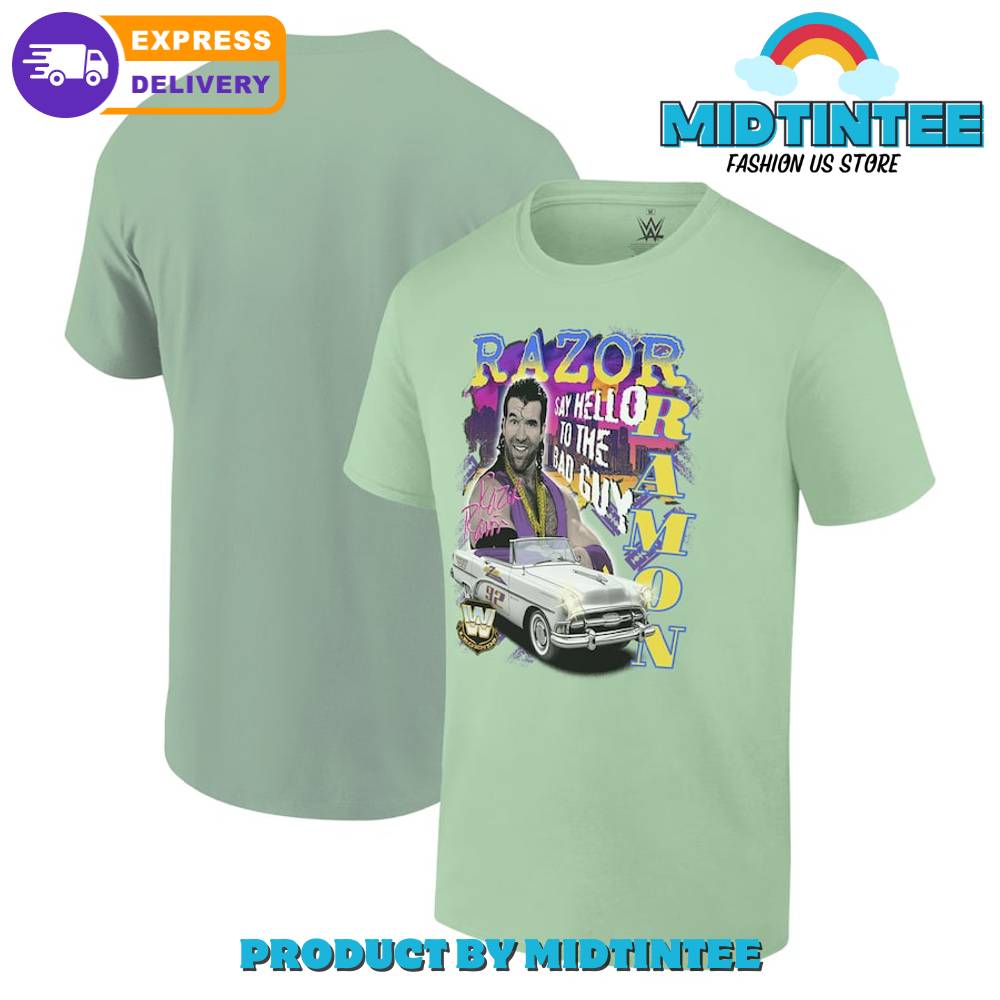 Ripple Junction Mint Razor Ramon Say Hello To The Bad Guy Graphic Shirt