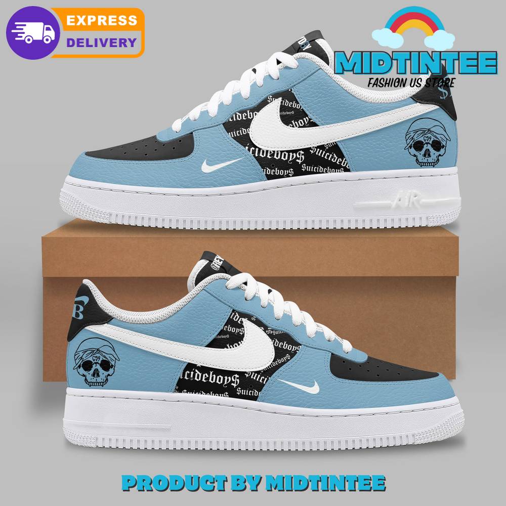 Suicideboys Sky Blue Nike Air Force 1