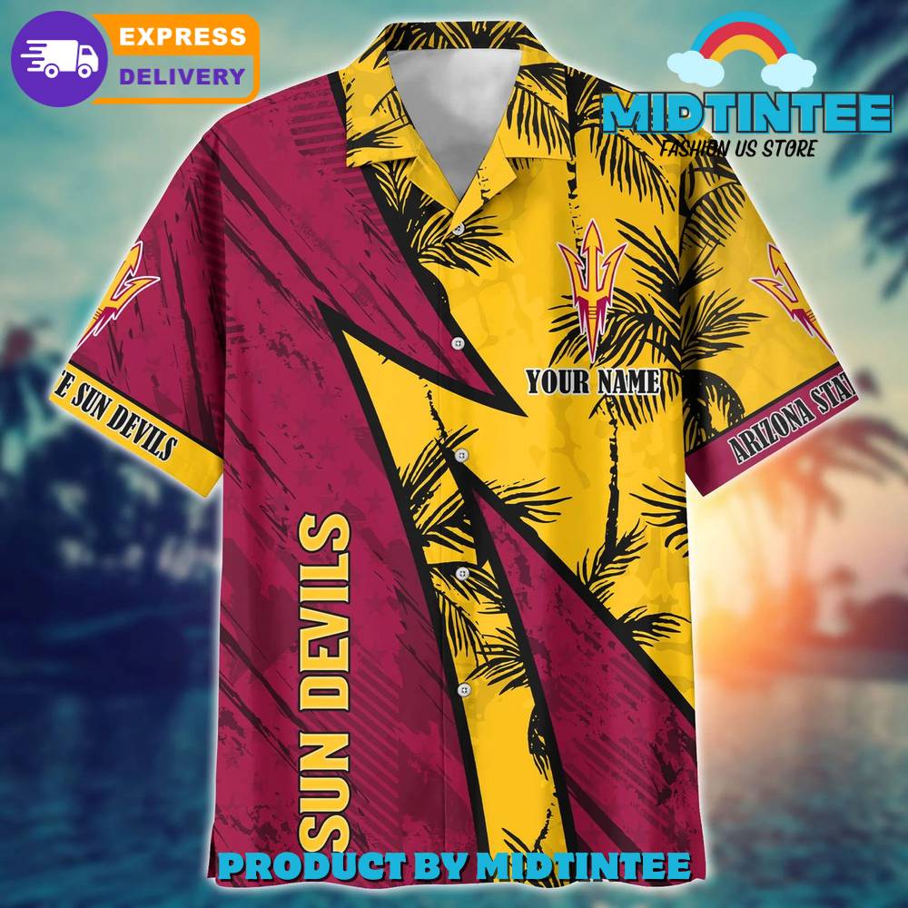 Arizona State Sun Devils Personalized Hawaiian Shirt Trending Summer