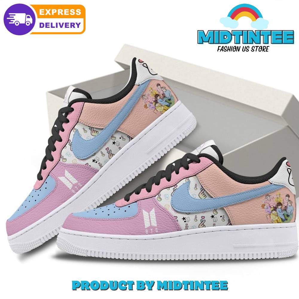 BTS Bangtan Boys Nike Air Force 1