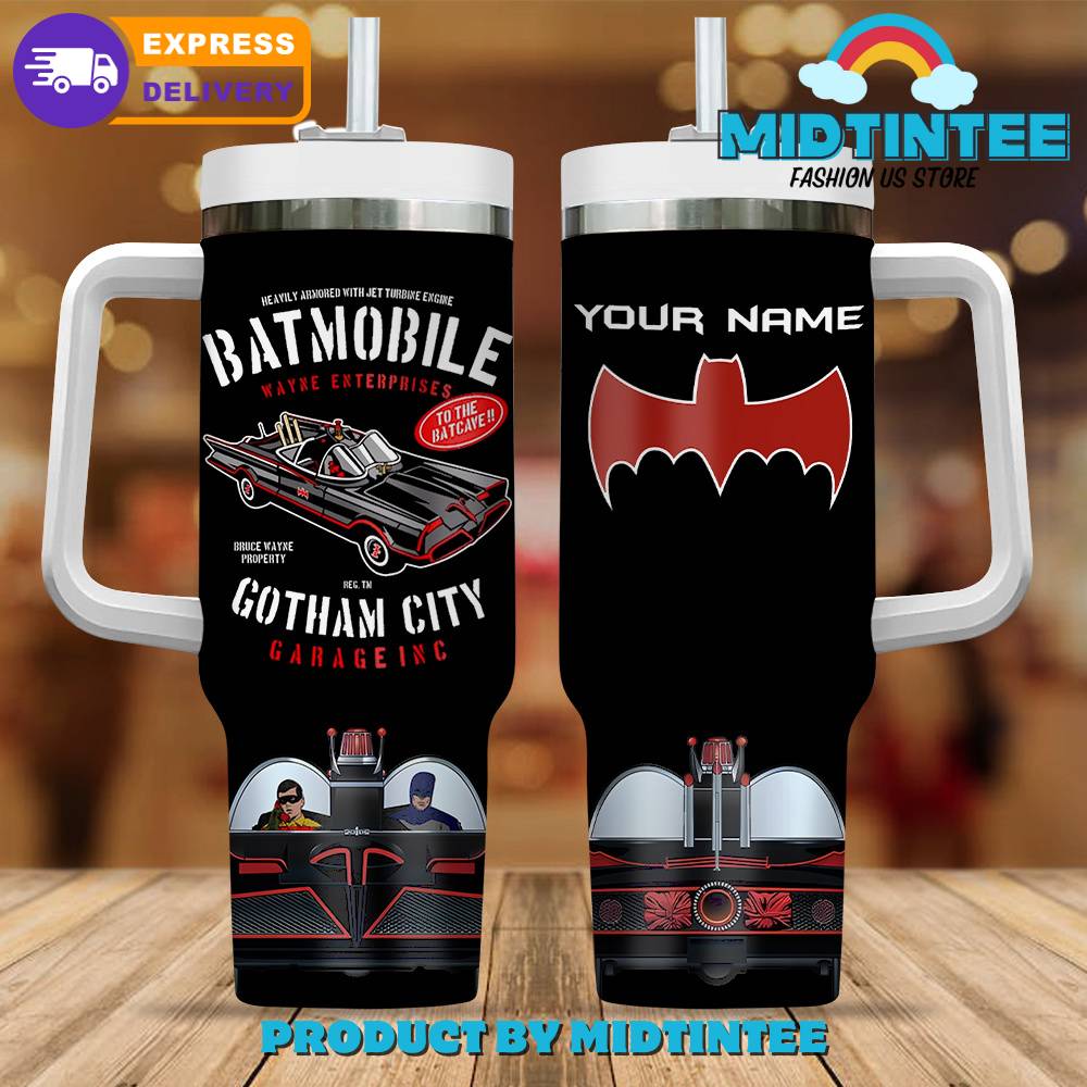 Batman Gotham City Personalized Stanley Tumbler