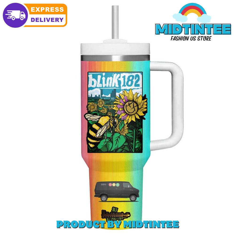 Blink-182 Flower And Bee Stanley Tumbler
