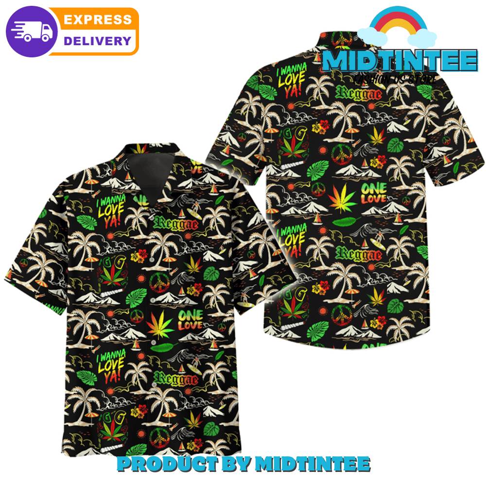 Bob Marley Love Live One Love Hawaiian Shirt