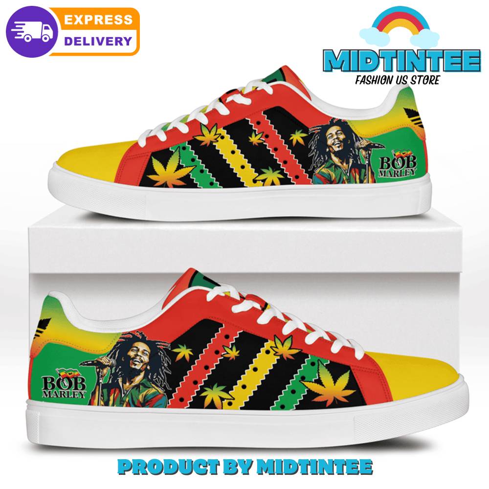 Bob Marley One Love Adidas Stan Smith Shoes