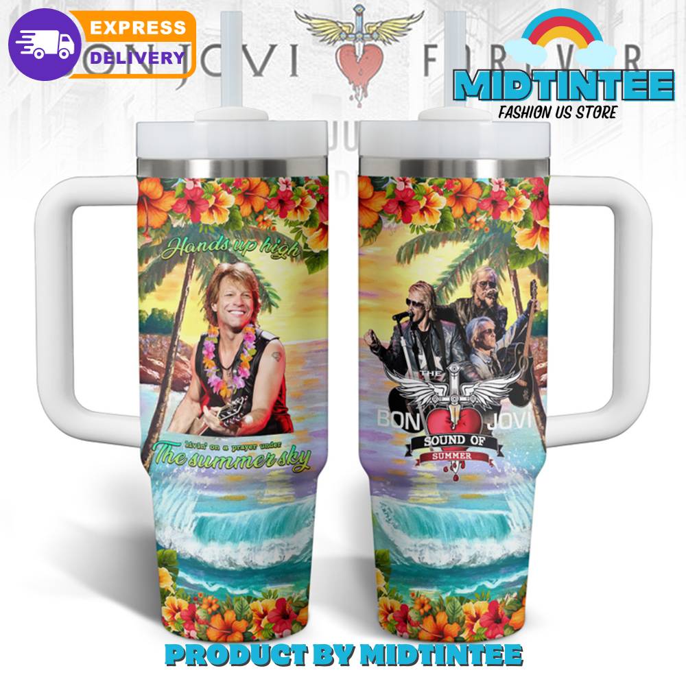 Bon Jovi Sound Of Summer Stanley Tumbler
