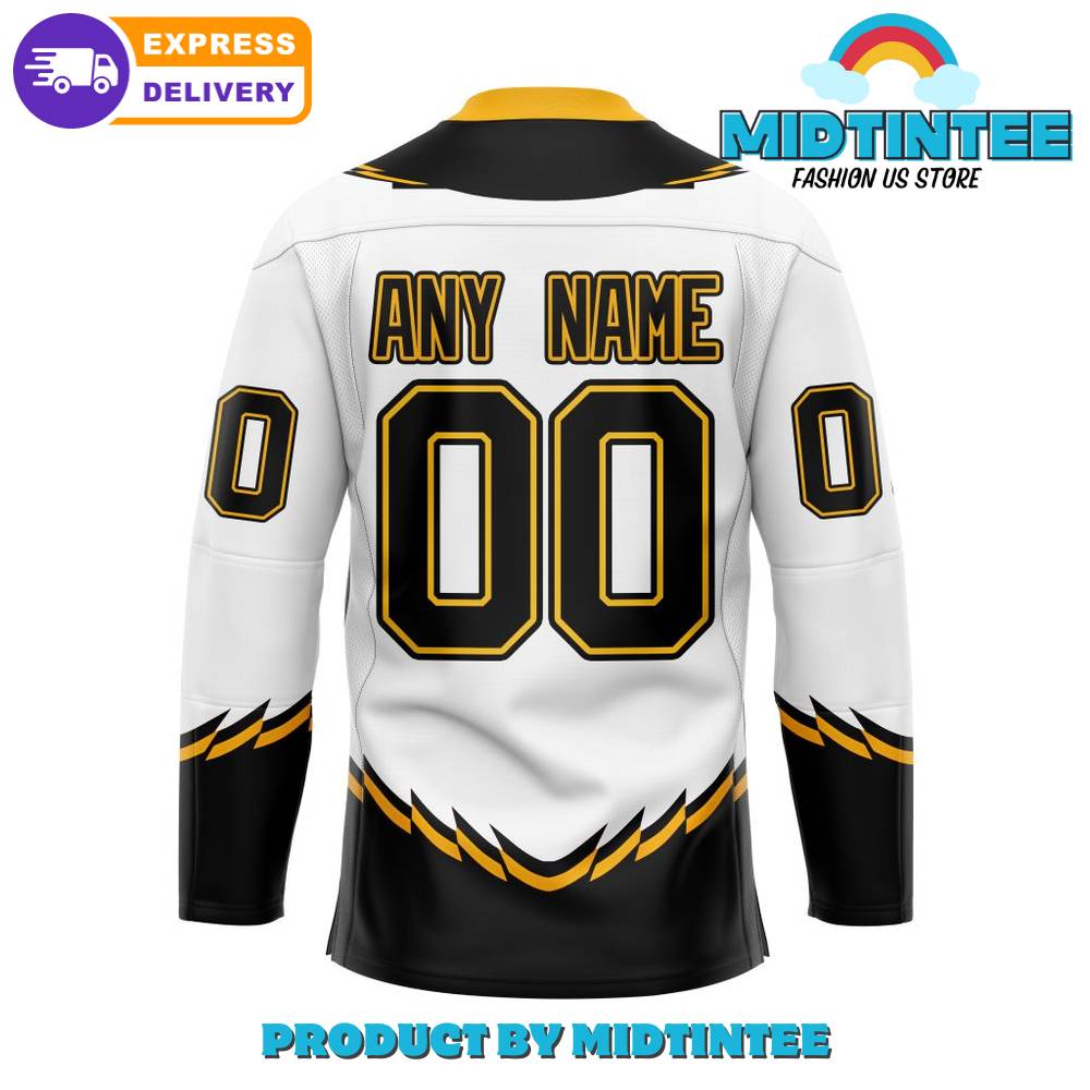 Boston Bruins Customized Reverse Retro Hockey Jersey