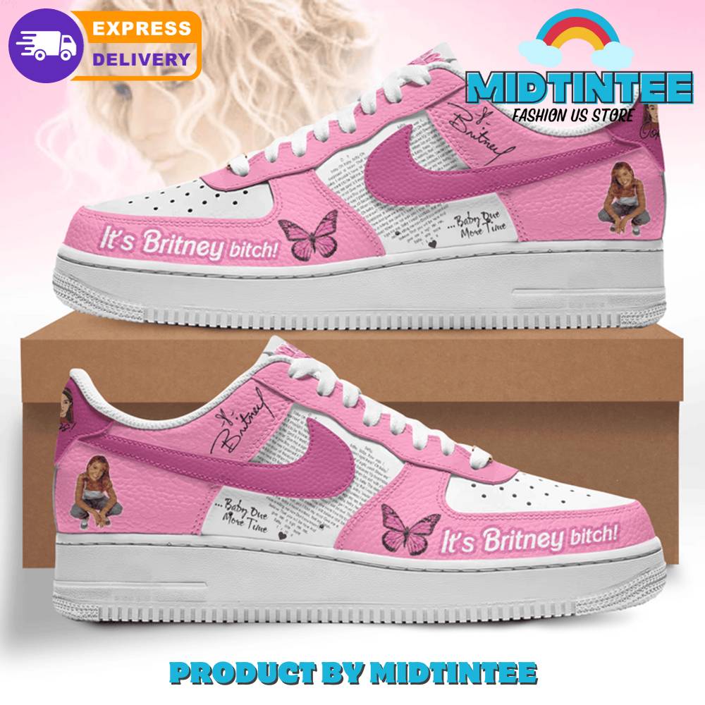Britney Spears Baby One More Time Nike Air Force 1