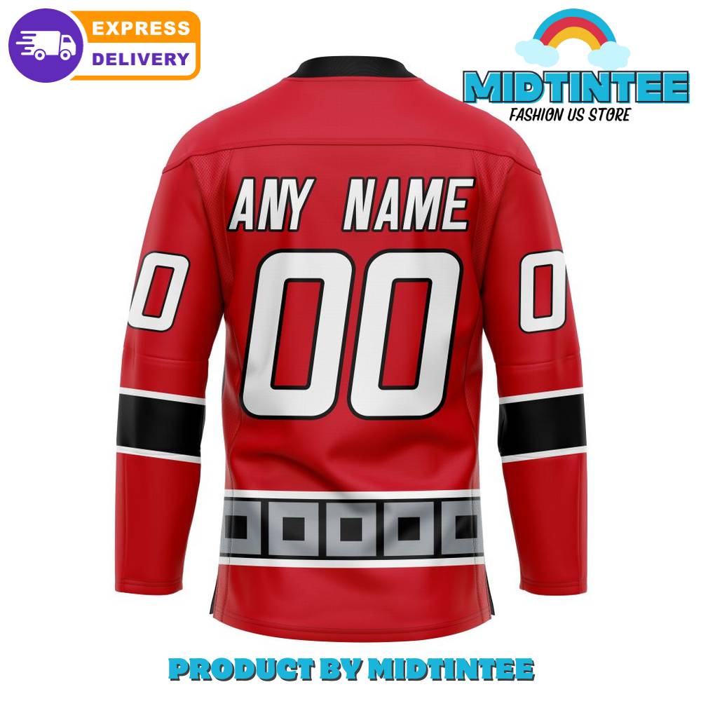 Carolina Hurricanes Customized Reverse Retro Hockey Jersey