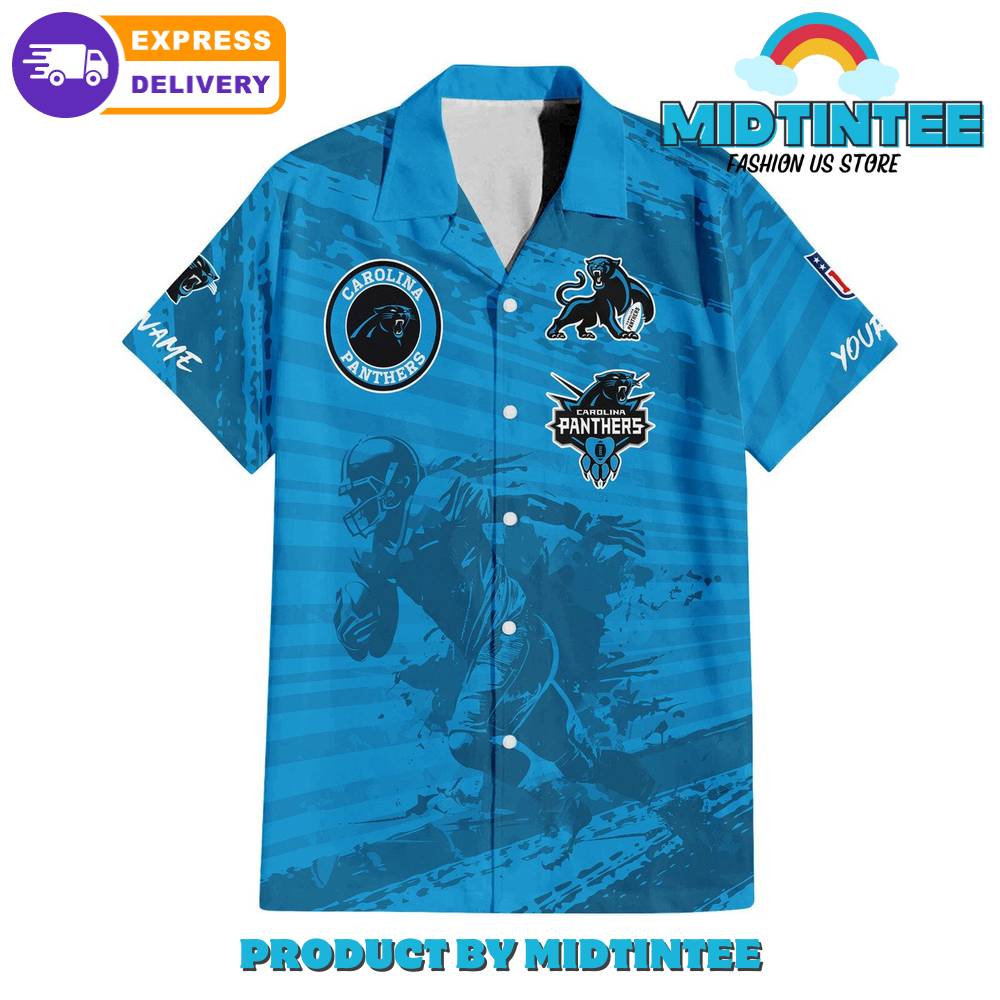 Carolina Panthers Personalized Combo Hawaiian Shirt And Short