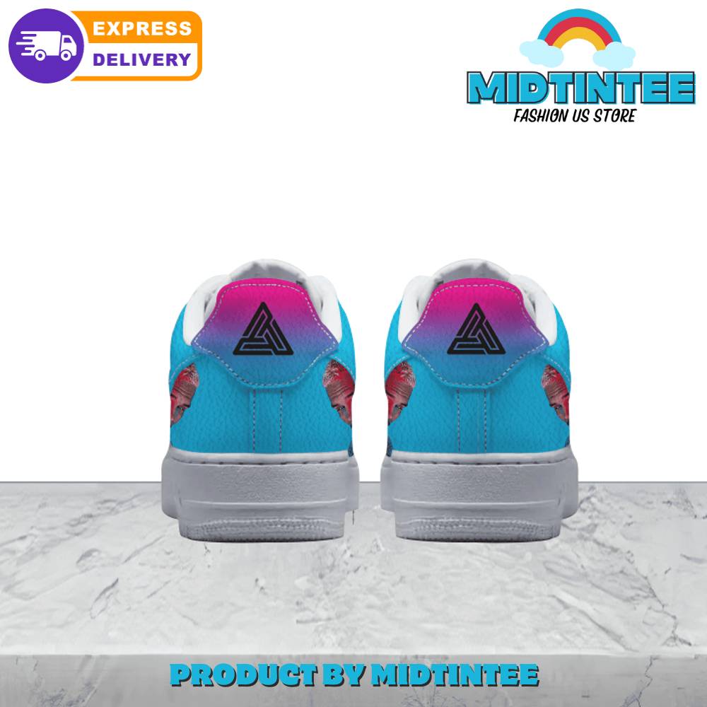 Chris Brown Neon Nike Air Force 1