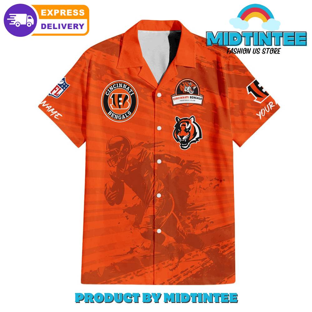 Cincinnati Bengals Personalized Combo Hawaiian Shirt And Short