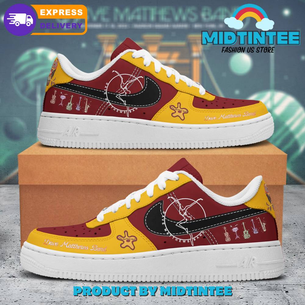 Dave Matthews Band 2024 Tour Nike Air Force 1