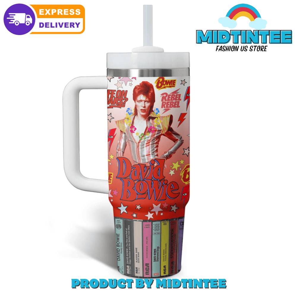 David Bowie There Is A Starman Stanley Tumbler
