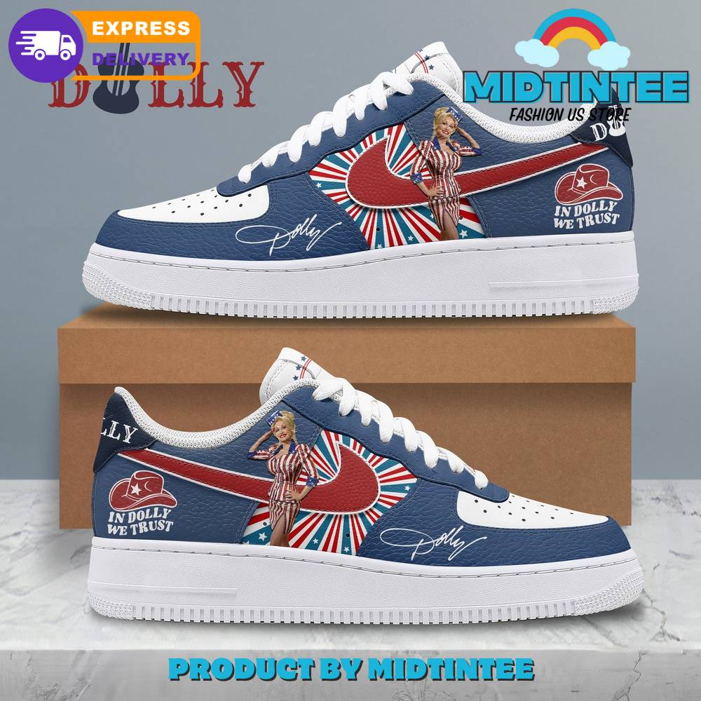 Dolly Parton Independence Day Nike Air Force 1 - Midtintee