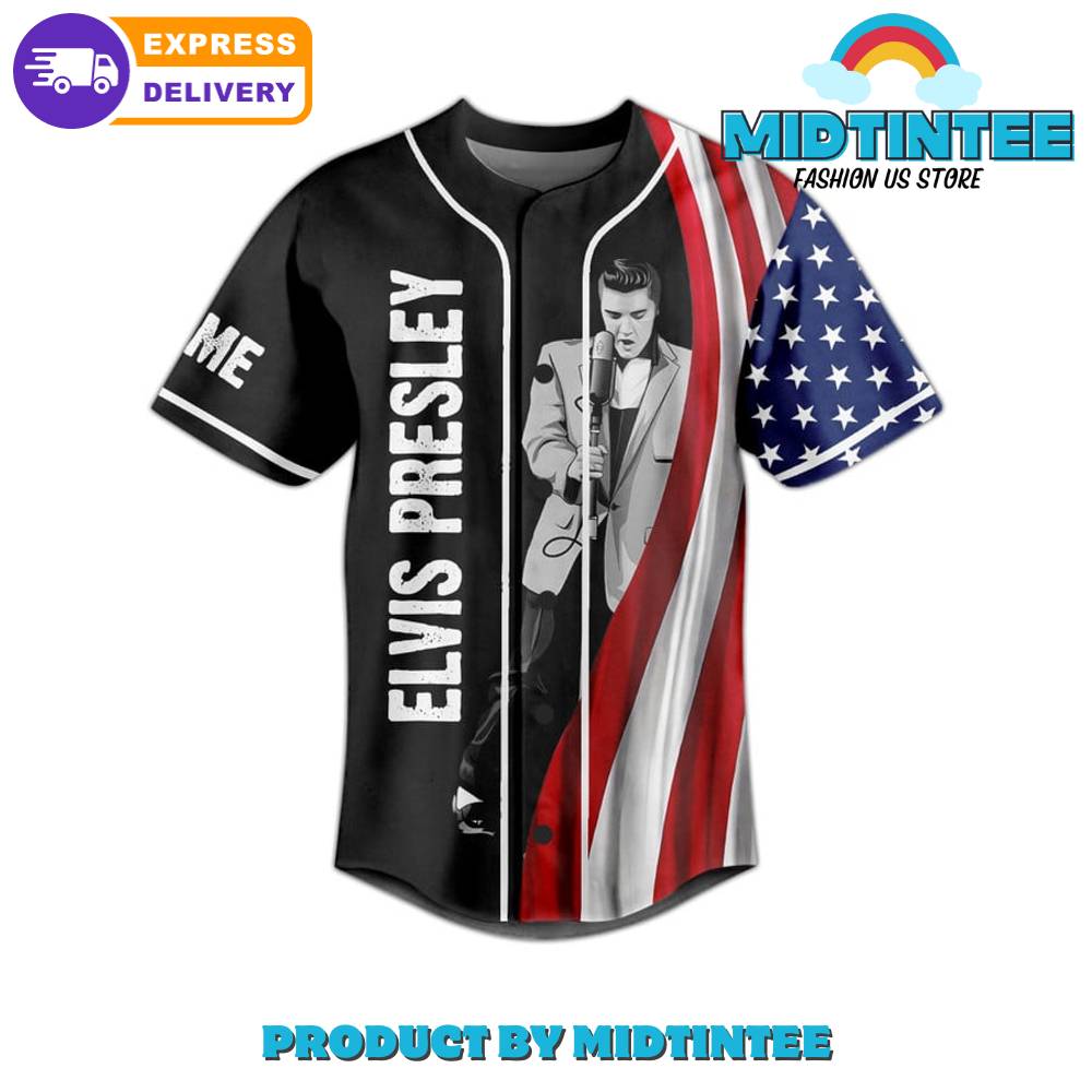 Elvis Presley A Better Land Customized Baseball Jersey