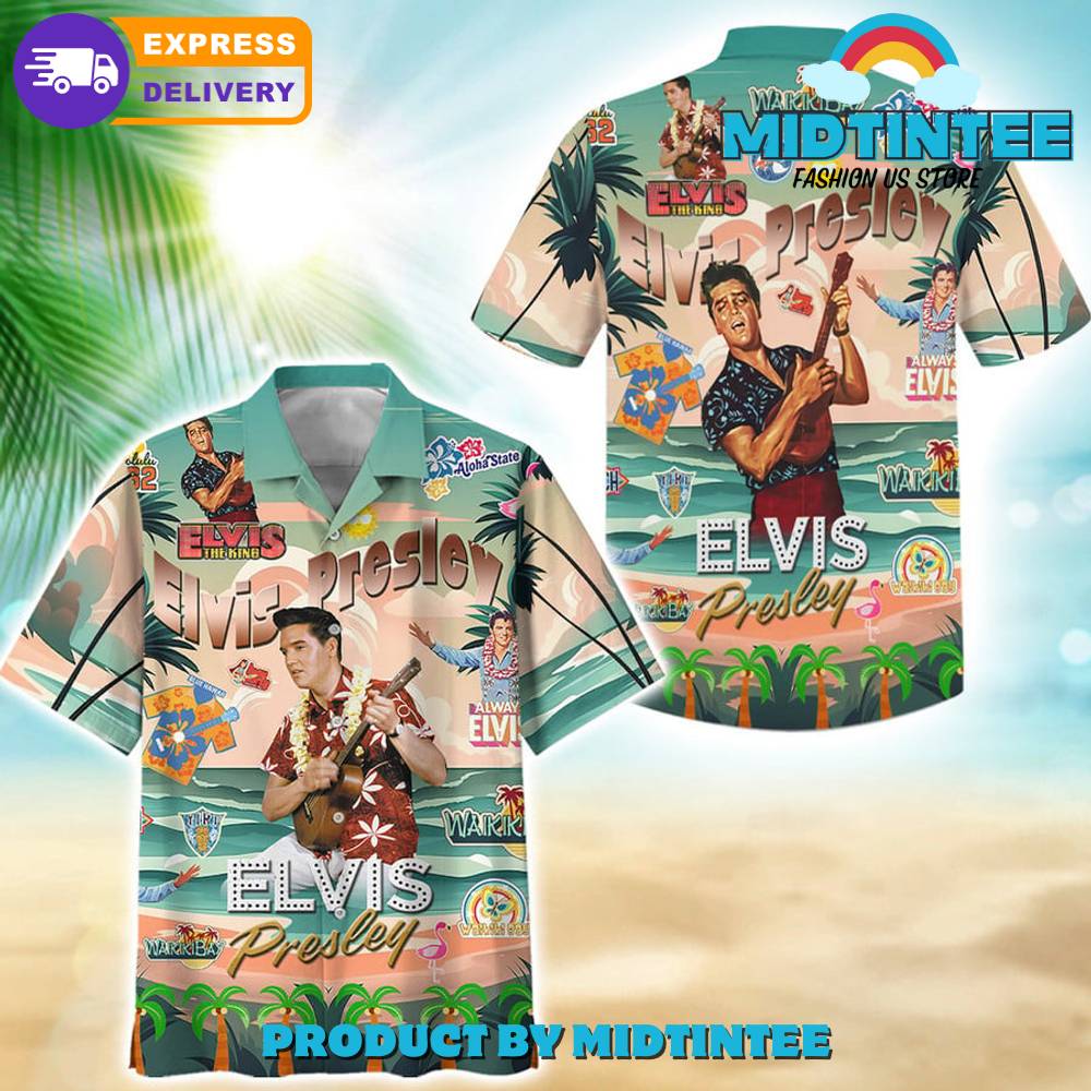 Elvis Presley Aloha State Hawaiian Shirt