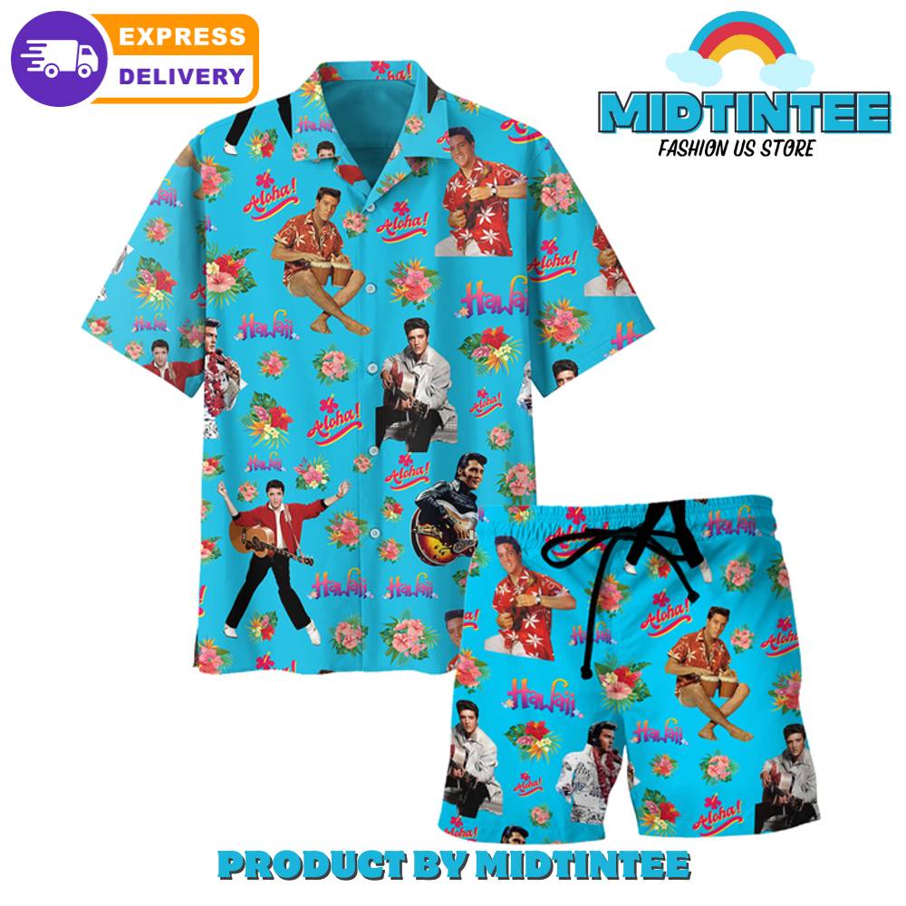 Elvis Presley Aloha Summer Hawaiian Shirt