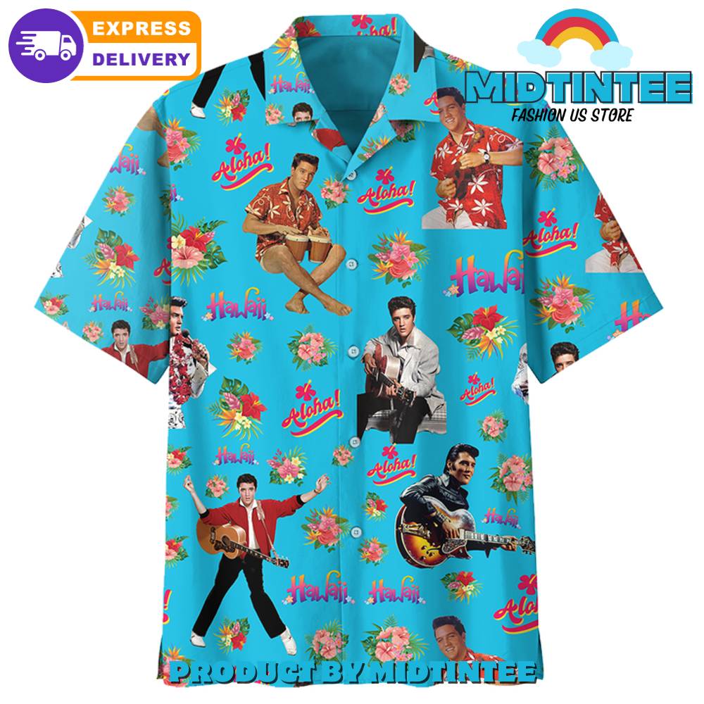 Elvis Presley Aloha Summer Hawaiian Shirt