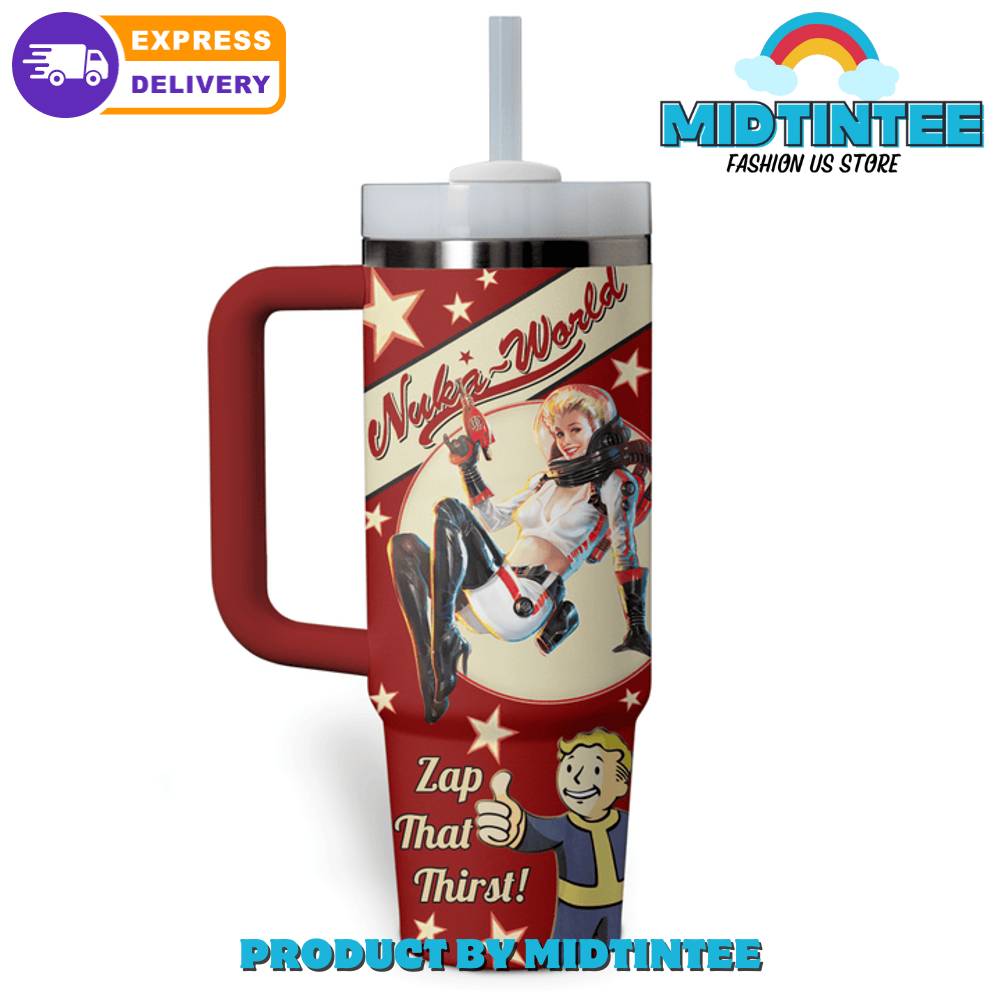 Fallout Nuka World Zap That Thirst Stanley Tumbler