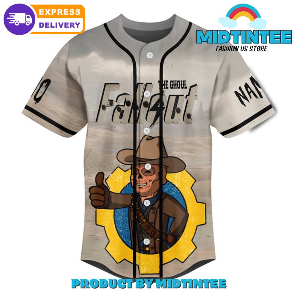 Fallout The Ghoul Customized Baseball Jersey