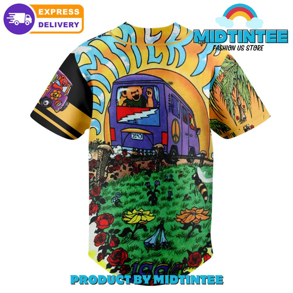 Grateful Dead Summer 2024 Customized Baseball Jersey