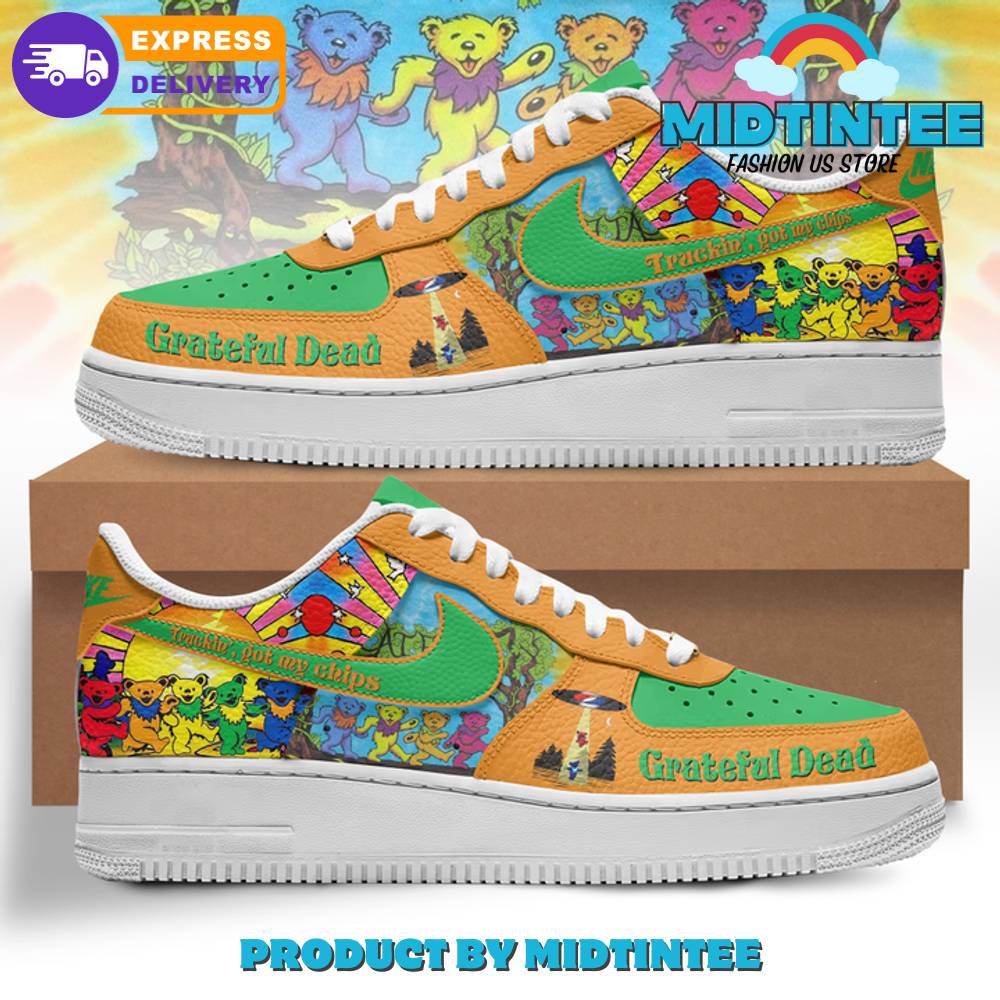 Grateful Dead Truckin Got My Chips Air Force 1