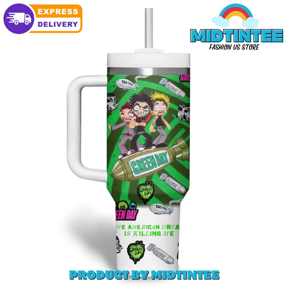 Green Day The Saviors Tour Stanley Tumbler