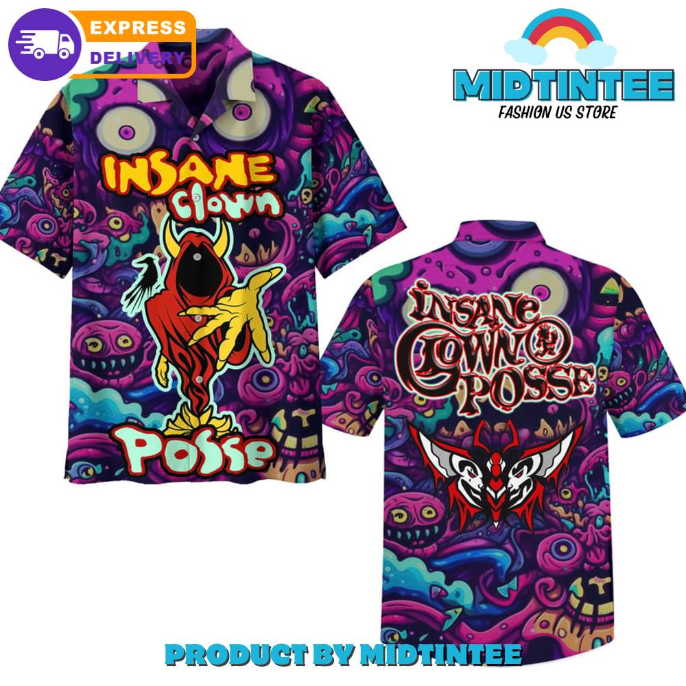 Insane Crown Posse Band Colorful Hawaiian Shirt