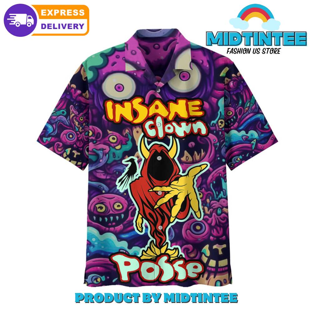 Insane Crown Posse Band Colorful Hawaiian Shirt