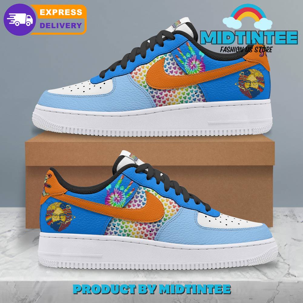 Jerry Garcia Colorful Nike Air Force 1
