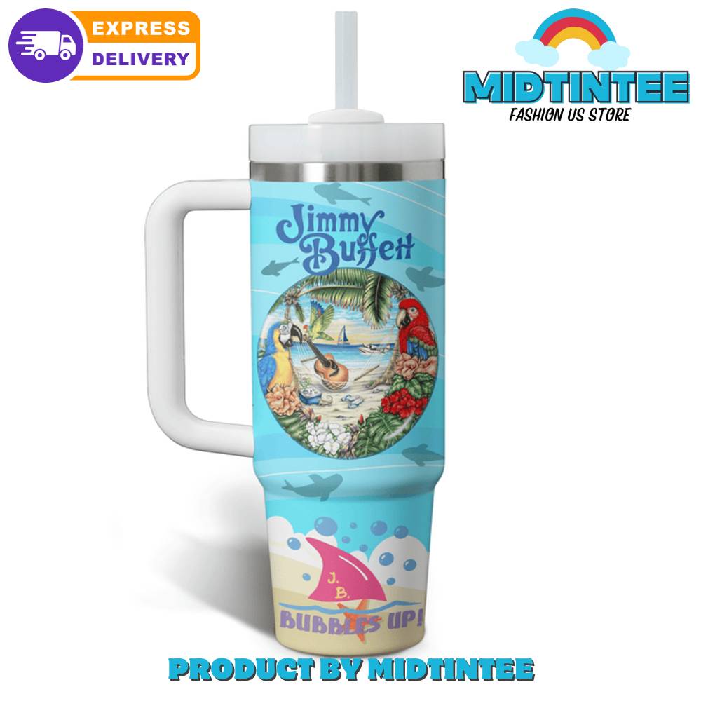 Jimmy Buffett Bubbles Up 40 oz Stanley Tumbler