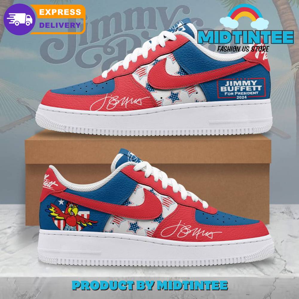 Jimmy Buffett For President 2024 Nike Air Force 1