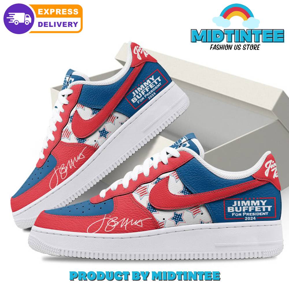 Jimmy Buffett For President 2024 Nike Air Force 1