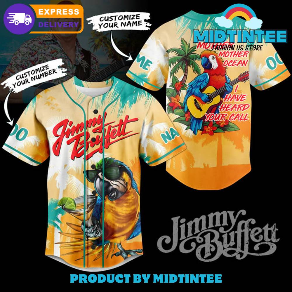 Jimmy Buffett Margarttaville Summer Personalized Baseball Jersey