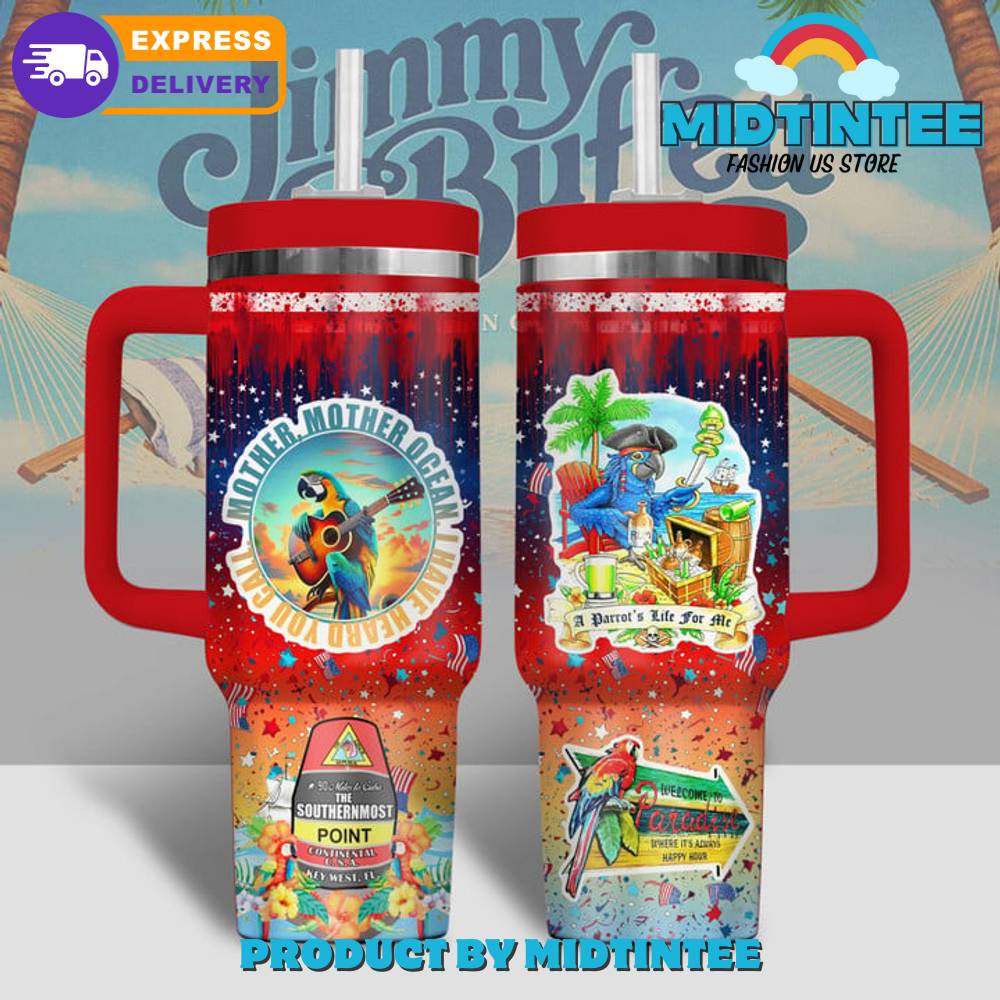 Jimmy Buffett Mother Ocean Stanley Tumbler